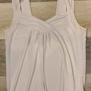 M Calvin Klein White Dressy Tank